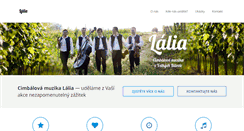 Desktop Screenshot of lalia.cz